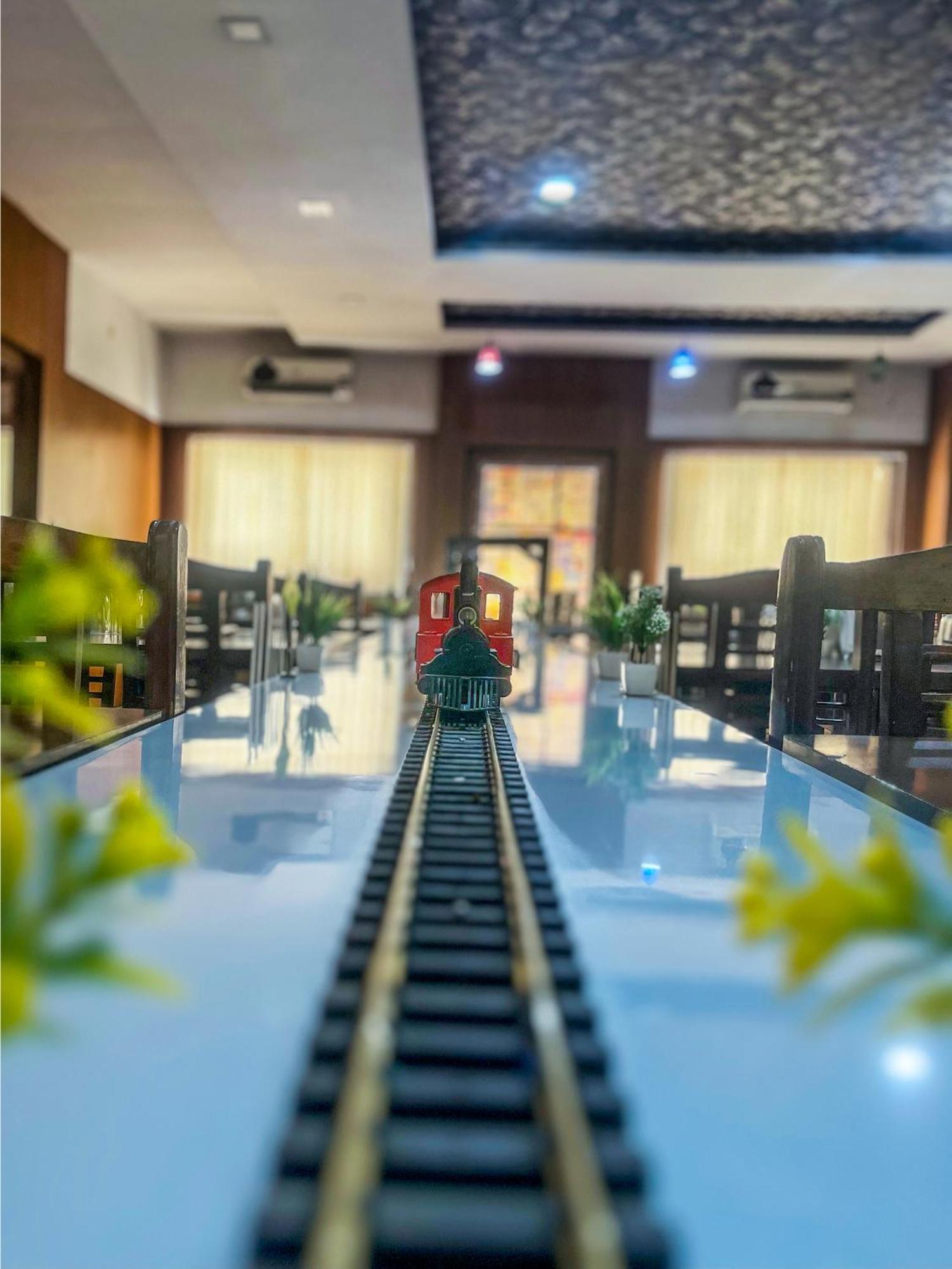 Narayans Leela Inn Udaipur Buitenkant foto